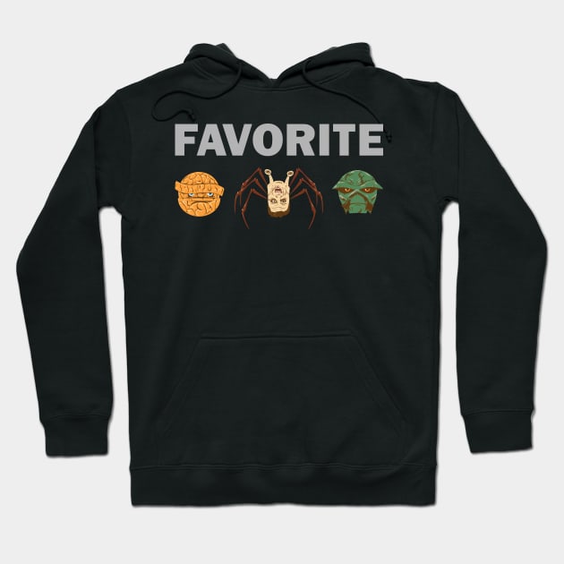 Favorite Things Hoodie by Gridcurrent